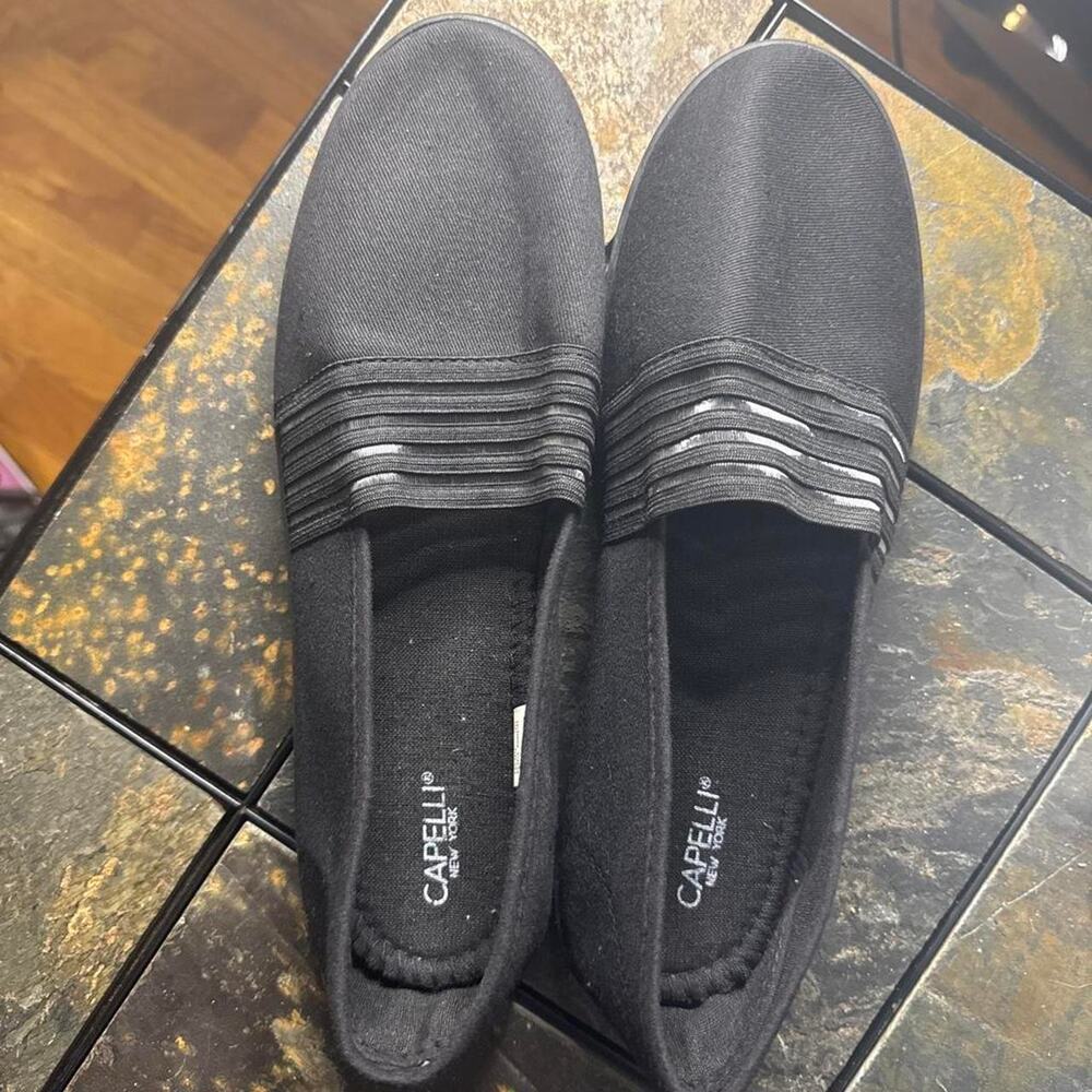 Capelli new york black slip on